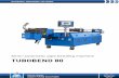 Semi-automatic pipe bending machine TUBOBEND 80 · PDF fileSemi-automatic pipe bending machine ... storage facility for 100 bending programs • hydraulic pressure die positioning