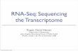 RNA-Seq: Sequencing the Transcriptome - Bioconductor · PDF fileRNA-Seq: Sequencing the Transcriptome Kasper Daniel Hansen Department of Biostatistics Johns Hopkins Bloomberg School