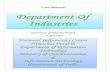 Department Of Industries - hppcb.nic.inhppcb.nic.in/swcs.pdf · User has to perform the following steps to log into the Department Of Industries ... browser . 2. Press Enter ... User
