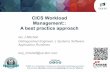 CICS Workload Management:: A best practice approach · PDF fileInsert Custom Session QR if Desired. CICS Workload Management:: A best practice approach Ian J Mitchell Distinguished
