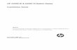 HP A5500 EI & A5500 SI Switch Series Installation Guideh17007.20110… · HP A5500 EI & A5500 SI Switch Series Installation Guide Abstract This document guides you through installation