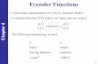 Transfer Functions - UCSB ChEceweb/faculty/seborg/teaching/SEM_2_slid… · Transfer Functions • Convenient representation of a linear, ... The linearized CSTR model in Eqs. 4-84