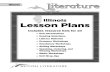 Illinois Lesson Plans -  · PDF fileReading Selections Literary Histories ... Illinois Lesson Plans ... The Tragedy of Macbeth, Act 4