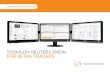 THOMSON ReuTeRS eIKON FOR ReTAIL TRADeRS - · PDF filefind what you want, when you want, how you want Thomson Reuters eikon for Retail Traders search is a high-speed, integrated information