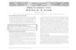 Return to Apple Lane -  · PDF fileRuneQuest back in 1978. Since then, far more has been discovered about Glorantha, especially Sartar. This ... Return to Apple Lane . Sartar