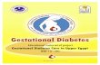 Gestational Diabetes - World diabetes foundation · PDF fileGestational Diabetes Prof. Lobna F. El-Toony Head of Internal Medicine department Endocrinology and Diabetes Unit Assiut