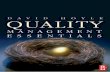 QUALITY MANAGEMENT ESSENTIALS · PDF filequality management essentials david hoyle amsterdam • boston • heidelberg • london • oxford • new york paris • san diego • san