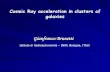 Cosmic Ray acceleration in clusters of galaxies · PDF fileCosmic Ray acceleration in clusters of galaxies . ... Sarazin 1999; Petrosian 2001; Physics of Cosmic Rays . Diffusion time