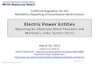 Electric Power Entities - California Air Resources Board · PDF fileElectric Power Entities Reporting for Electricity Retail Providers and Marketers under Section 95111 March 26, 2013