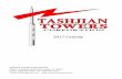Catalog 2017 part 1.pub - Tashjian Towers - · PDF fileKarl was the engineer of record for hundreds of towers and worked on tower designs for the ... The custom tower design requires