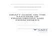 DRAFT GUIDE ON THE TAXATION OF FRANCHISORS AND FRANCHISEES · PDF fileLegal and Policy Division . ... Taxation of franchisors and franchisees ... The taxable income of a franchisee