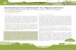 Inclusive Investment in Agriculture: Cooperatives and the ... · PDF fileInclusive Investment in Agriculture: ... Githunguri Dairy Cooperative Society, ... and growth prospects for