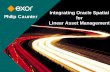 Integrating Oracle Spatial Philip Caunter for Linear Asset ...download.oracle.com/otndocs/products/spatial/pdf/exor_public.pdf · Integrating Oracle Spatial for Linear Asset Management