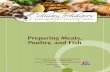 Preparing Meats, Poultry, and Fish - National Food Service ... · PDF filePreparing Fruits Culinary Techniques for Healthy School Meals Preparing Meats, Poultry, and Fish ii National