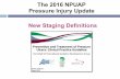 The 2016 NPUAP Pressure Injury Update New Staging · PDF fileApril 13, 2016 NPUAP Announces National Pressure Ulcer Advisory Panel (NPUAP) announces a change in terminology from pressure