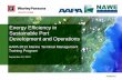 Energy Efficiency in Sustainable Port Development and ... · PDF fileEnergy Efficiency in Sustainable Port Development and Operations AAPA 2013 Marine Terminal Management Training