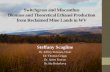 Switchgrass and Miscanthus Biomass and Theoretical Ethanol ... · PDF fileSwitchgrass and Miscanthus Biomass and Theoretical Ethanol Production from Reclaimed Mine Lands in WV Steffany