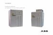 ACS800-PC/PD Hardware Manual (150 to 600 Hp), US ... - ABB · PDF fileACS800-PC Drives 150 to 600 HP Hardware Manual ... operating and servicing the drive. ... Installation of Optional