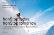 NonStop today, NonStop tomorrow - · PDF fileNonStop today, NonStop tomorrow ... This is not a commitment to deliver any material, ... This slideshow contains information about HPE