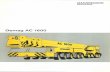 Demag AC 1600 - Cranes And · PDF fileDemag AC 1600 MANNESMANN. Abmessungen Dimensions Encombrement 2065 2 15770 12180 AC1600 17920 20770 ... Possible load Number2) Weight Numberof