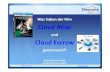 Cloud Escrow Cloud Escrow -  · PDF fileIPaaS(Integration Platform as a Service) 05.03.2013 Stephan Peters, Deposix Software Escrow 32 Aktuelles Cloud Escrow Beispiel 2: