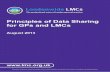 Data sharing GPs and LMCs4 - lmc.org.uk of... · Principles of Data Sharing ... organisations to have appropriate technical and organisational measures in place ... you must identify