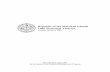 Republic of the Marshall Islands 1986 Statistical Abstract Stats Abtract/1987 Stats Abtract... · Republic of the Marshall Islands 1986 Statistical Abstract ... 1986 (1st 9 months)