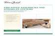 Trus Joist Fire-Rated Assemblies and Sprinkler Systems · PDF fileapplications, see NFPA 221: ... Weyerhaeuser Fire-Rated Assemblies and Sprinkler Systems Guide 1500 | December 2016.