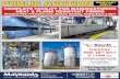 COMPLETE FACILITY FOR MANUFACTURING HEAT & · PDF file · 2017-02-09with 2 ton hoist, motorized trolley ... Skid mounted for temperature control of jacketed line. ... •Yale GLC050