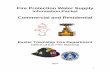 Fire Protection Water Supply - Exeter Township Marshal/WaterSupply.pdf · Fire Protection Water Supply ... PLAN SUBMITTAL REQUIREMENTS …… ... fire/water flows vs. the size of