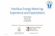 Interface Energy Metering- Experience and Expectations Meter November 2017/Data/9.pdf•Accuracy class of 0.2S ... tripping/restoration of Generators/transmission ... (500 MW) GT -2