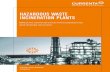 HAZARDOUS WASTE INCINERATION PLANTS - · PDF fileHAZARDOUS WASTE INCINERATION PLANTS – Hazardous waste incinerator 1 Leverkusen-Bürrig ... • Heat recovery/steam generation - Waste