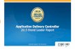 Application Delivery Controller 2015 Brand Leader Report · PDF fileWho do you perceive as the Application Delivery Controller market leader? 2. Who do you perceive as the Application