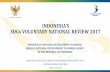 REPUBLIK INDONESIA INONSIA’S SDGs VOLUNTARY · PDF fileREPUBLIK INDONESIA INONSIA’S SDGs VOLUNTARY NATIONAL REVIEW 2017 ... Desirable Dietary Pattern Score, ... Prepared guidelines