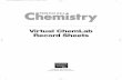 Virtual ChemLab Record Sheets - Whitwell · PDF fileVirtual ChemLab Record Sheets ... The four experiments differ by allowing one of these variables to be the dependent variable while