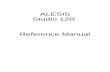 Studio 12R Reference Manual - PDF.TEXTFILES.COMpdf.textfiles.com/manuals/STARINMANUALS/Alesis/Manuals...Introduction Studio 12R Reference Manual 5 INTRODUCTION The Alesis Studio 12R