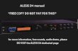 ALESIS D4 - Polynominal a place for music and … CHAPTER 1: INTRODUCTION Thank you for purchasing the Alesis D4 Drum Sound Module. The D4 provides over 500 high-quality drum/percussion