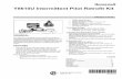 68-0291 03 - Y8610U Intermittent Pilot Retrofit Kit · PDF filestanding pilot systems to intermittent ... then re-initiates the pilot ignition sequence. The ... VR8204A and VR8304M