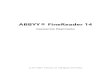 ABBYY® FineReader 14help.abbyy.com/static/guides/finereader/14/Guide_Estonian.pdf · Virtuaalse printeri kasutamine PDF-dokumentide loomiseks ..... 99 PDF-dokumentide salvestamine