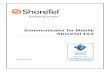 Communicator for Mobile ShoreTel 14 - Advanced … Communicator for Mobile Overview ShoreTel 14.2 5 Overview ShoreTel Mobile Call Manager is now ShoreTel Communicator for Mobile. ShoreTel