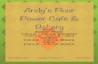 Andy’s Flour Power Café & Bakery - FINALE · PDF fileandy’s flour power café & bakery hours: monday- friday ... american, smoked gouda or swiss select any of the ... marinated