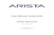 User Manual: Arista EOS Arista Networks Manual: Arista EOS version 4.17.1F v 14.3 LLDP Configuration Procedures 644 14.4 LLDP Configuration Commands ...