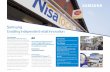 Samsung Enabling independent retail  · PDF filemarket. It’s lightweight and can ... Samsung Case Study: Independent retailers. ... Samsung Electronics (UK) Ltd