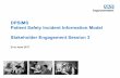 DPSIMS Patient Safety Incident Information Model ... · PDF filePatient Safety Incident Information Model Stakeholder Engagement Session 3 ... extensible in the future without having