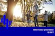 Debt investor presentation Q3 2017 · PDF file2 This presentation contains forward-looking statements that reflect ... Public Sector Credit ... • Nordea will continue to be one of
