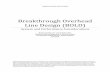 Breakthrough Overhead Line Design (BOLD) · PDF fileBreakthrough Overhead Line Design (BOLD) ... Insulation Coordination Studies ... transient voltages that can appear on a power system