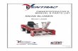 Model LX420 - Ventrac Compact Tractors & Attachments · PDF fileLX420 Snow Blower The Ventrac Model LX420 Snow Blower is a powerful, high capacity, two-stage snow blower. It combines