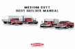 Medium Duty Body Builder Manual - Peterbilt Trucks Body Builder Manuals... · This Medium Duty Body Builder Manual can be very SCOPE This manual was created to provide body builders