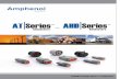 AT AHD Series Catalog - Amphenol · PDF fileCEP:05423-101 Sao Paulo SP, Brazil Phone: 55-11 ... Amphenol Sine Systems AT Series™ connectors were designed as a high ... All testing