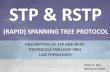 (RAPID) SPANNING TREE PROTOCOL - Protocols and …indigoo.com/dox/itdp/17_LAN-Layer2/STP-RSTP.pdf · STP –Spanning Tree Protocol indigoo.com Peter R. Egli INDIGOO.COM DESCRIPTION